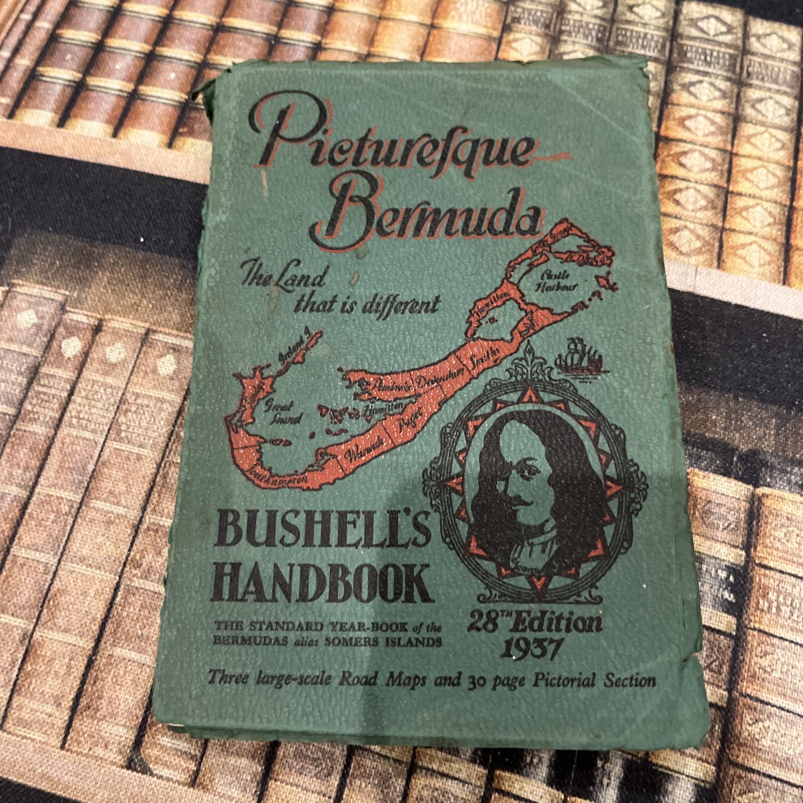 Picturesque Bermuda, Bushell’s Handbook 28th Ed. 1937 PB