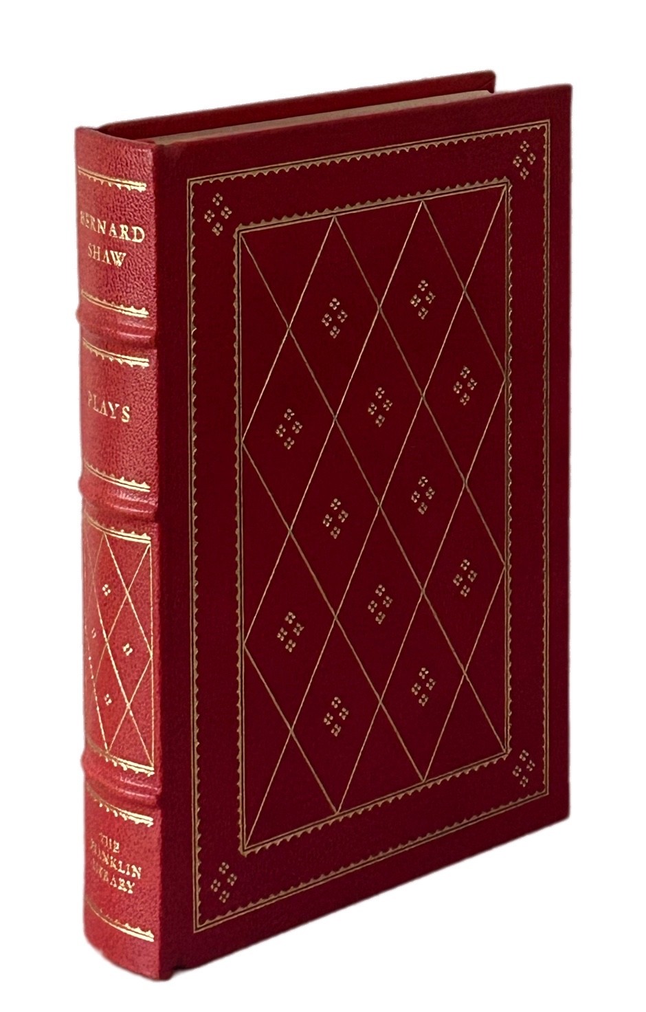 George Bernard Shaw: Three Plays (Franklin Library “100 Greatest”) Full Leather