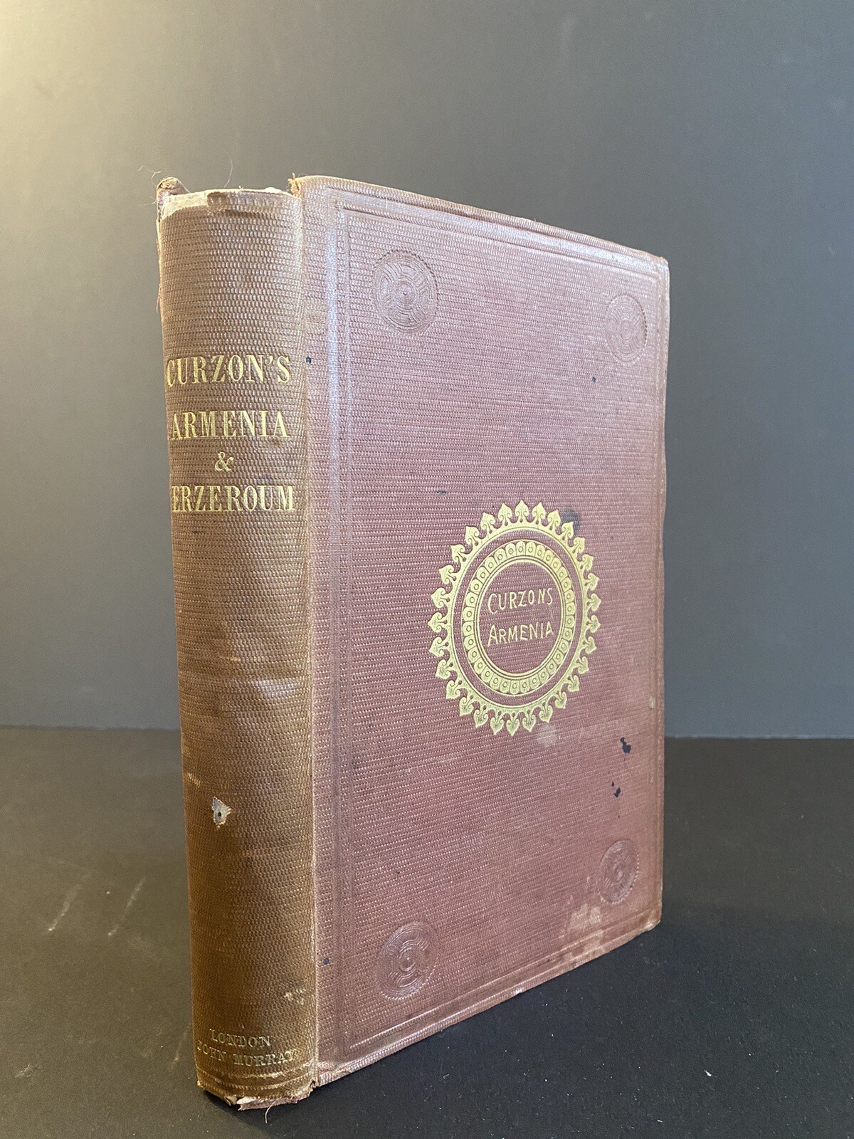 Armenia A Year at Erzeroom Robert Curzon 1854 Bibliotheca Lindsiana Bookplate
