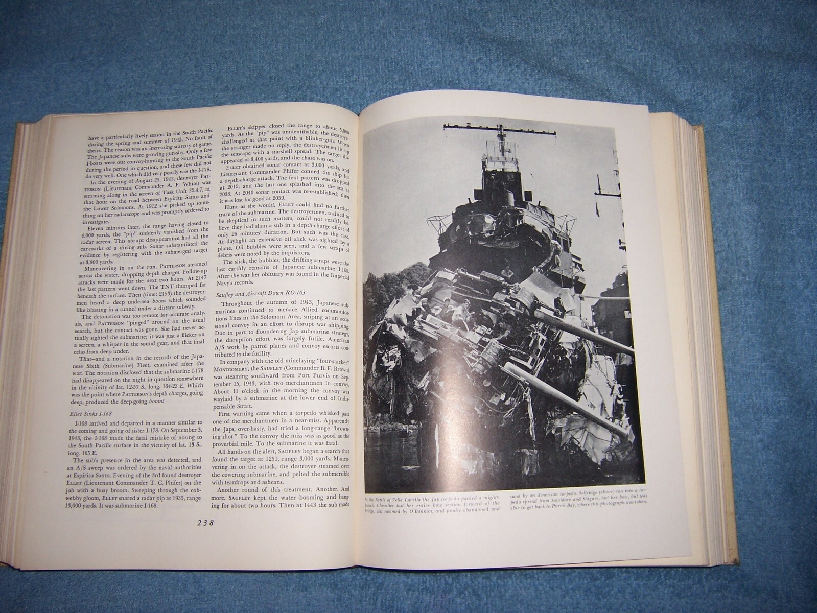 U. S. DESTROYER OPERATIONS IN WORLD WAR II/1st Ed/HC/Military/War/WWII 1939-45