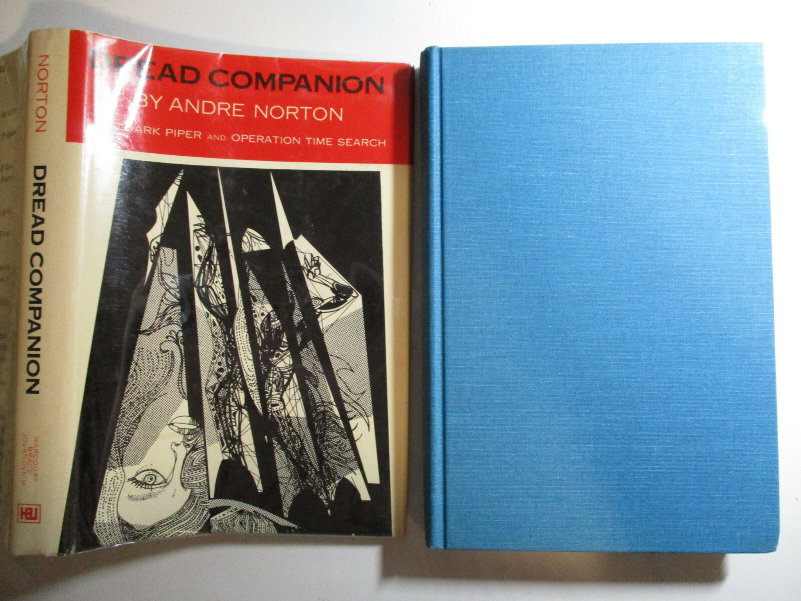 Dread Companion, Andre Norton, DJ, First Edition, 1970
