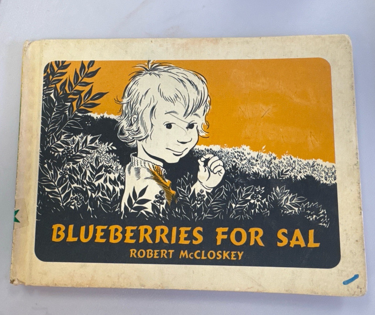 Vintage Blueberries for Sal Robert McCloskey HC Book Club