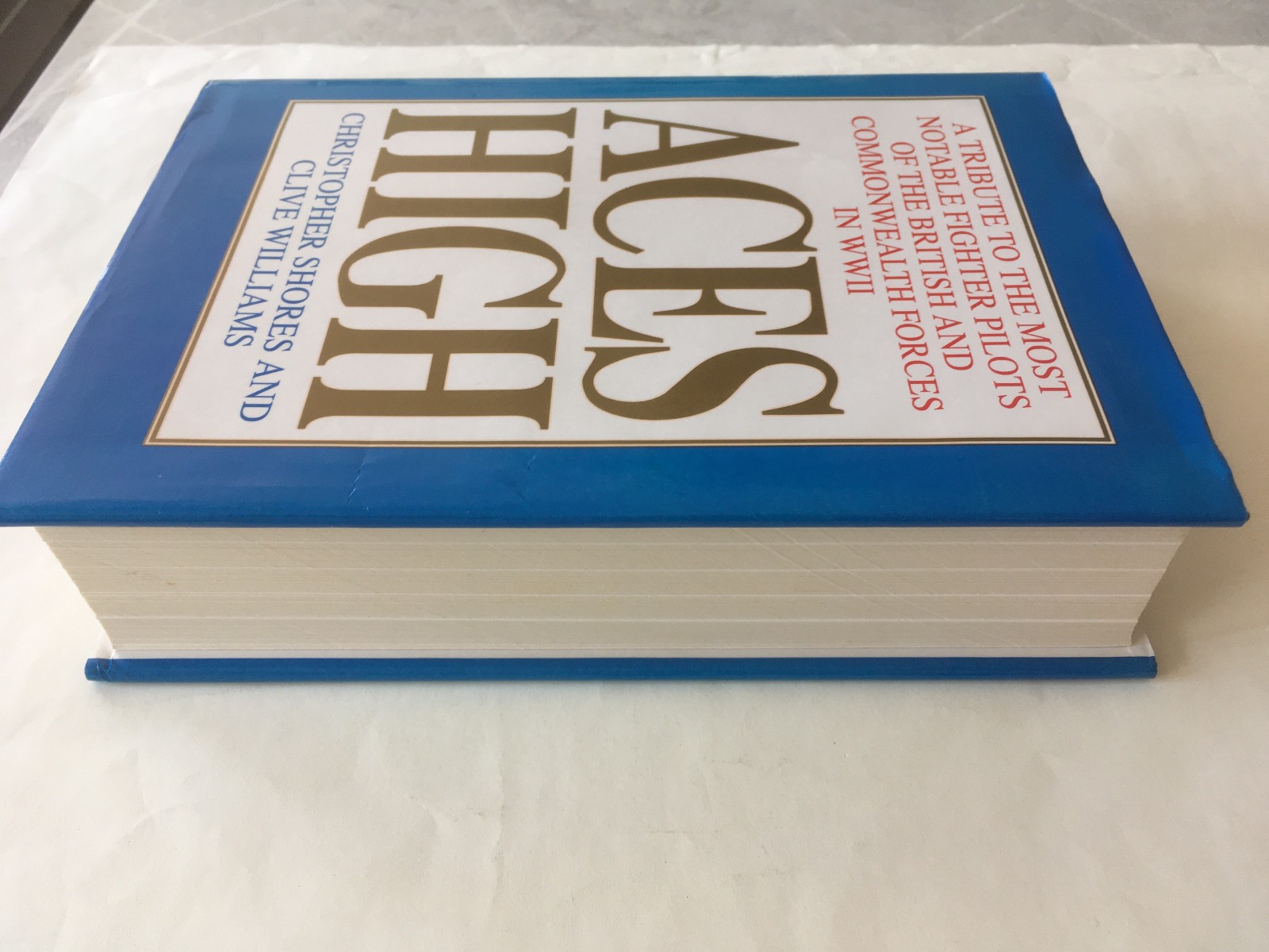 ACES HIGH by Christopher Shores & Clive Williams, signed Spec.Ed. 121 of 150