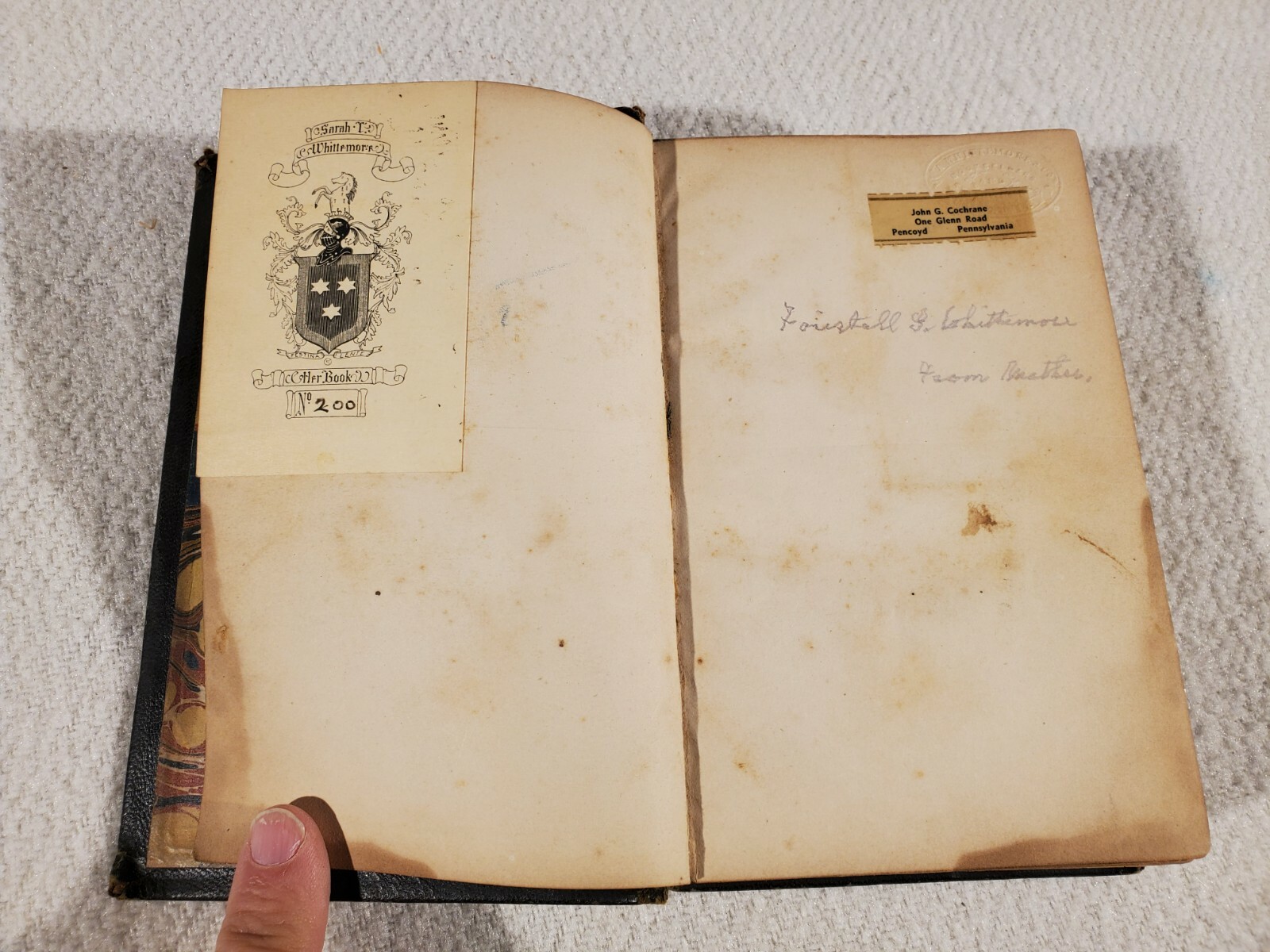 Antique 1862 Pilgrim’s Progress by John Bunyan T. Nelson and Sons Leather Bound