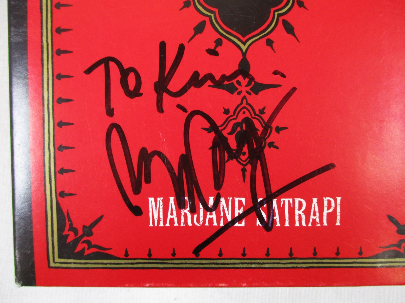 SIGNED by MARJANE SATRAPI „PERSEPOLIS 1 & 2“ 2-Volume Graphic Novel SC Slipcase