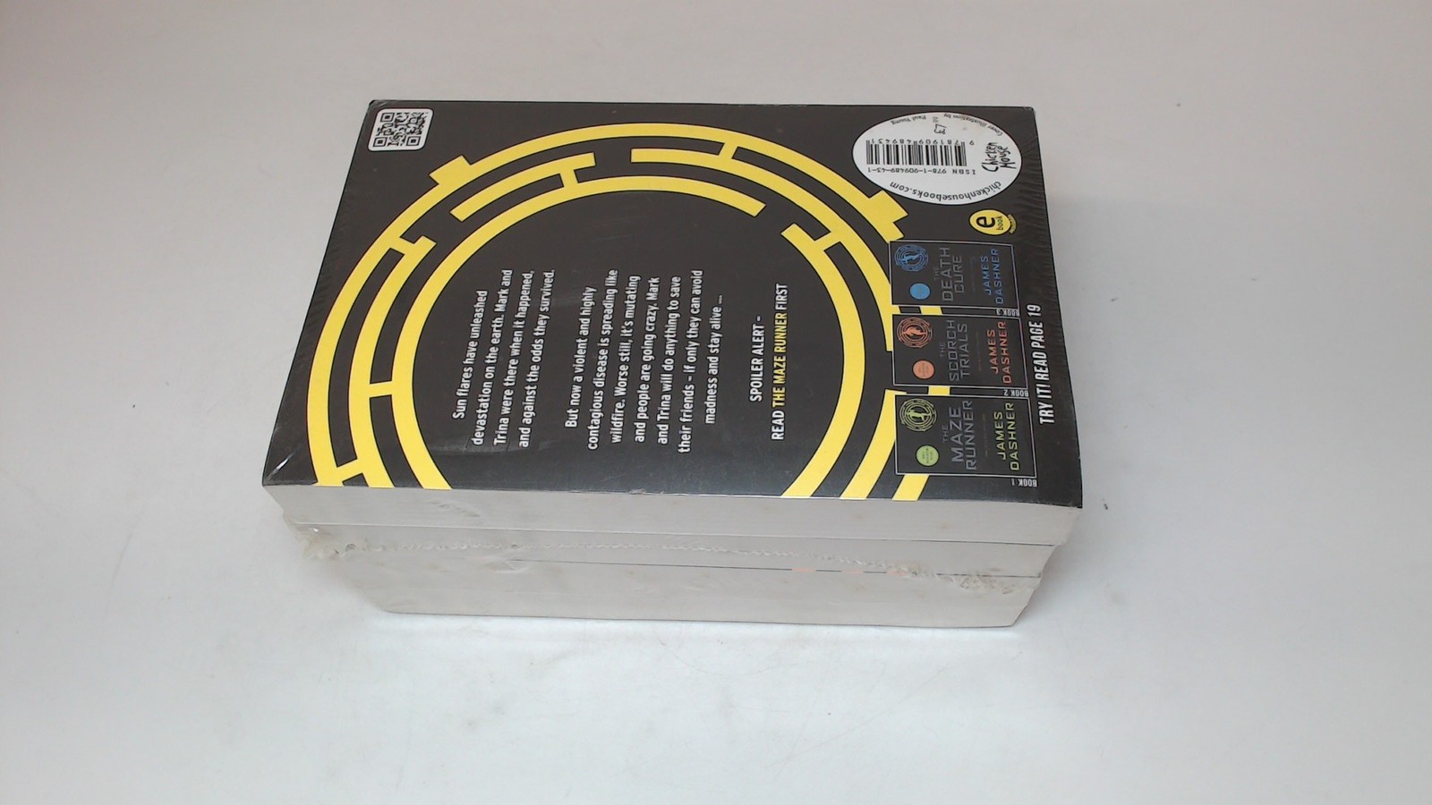 The Maze Runner (4 Book Set), Dashner, James, Chicken House, 2014
