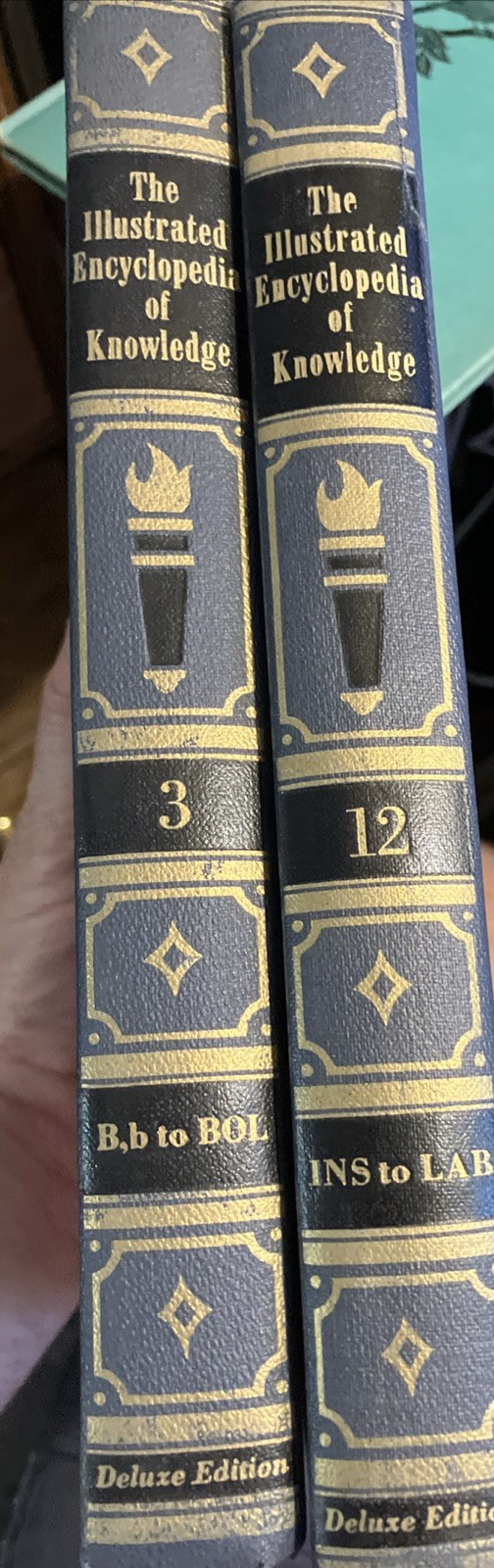 The Illustrated Encyclopedia Of Knowledge Vol 3 And 12