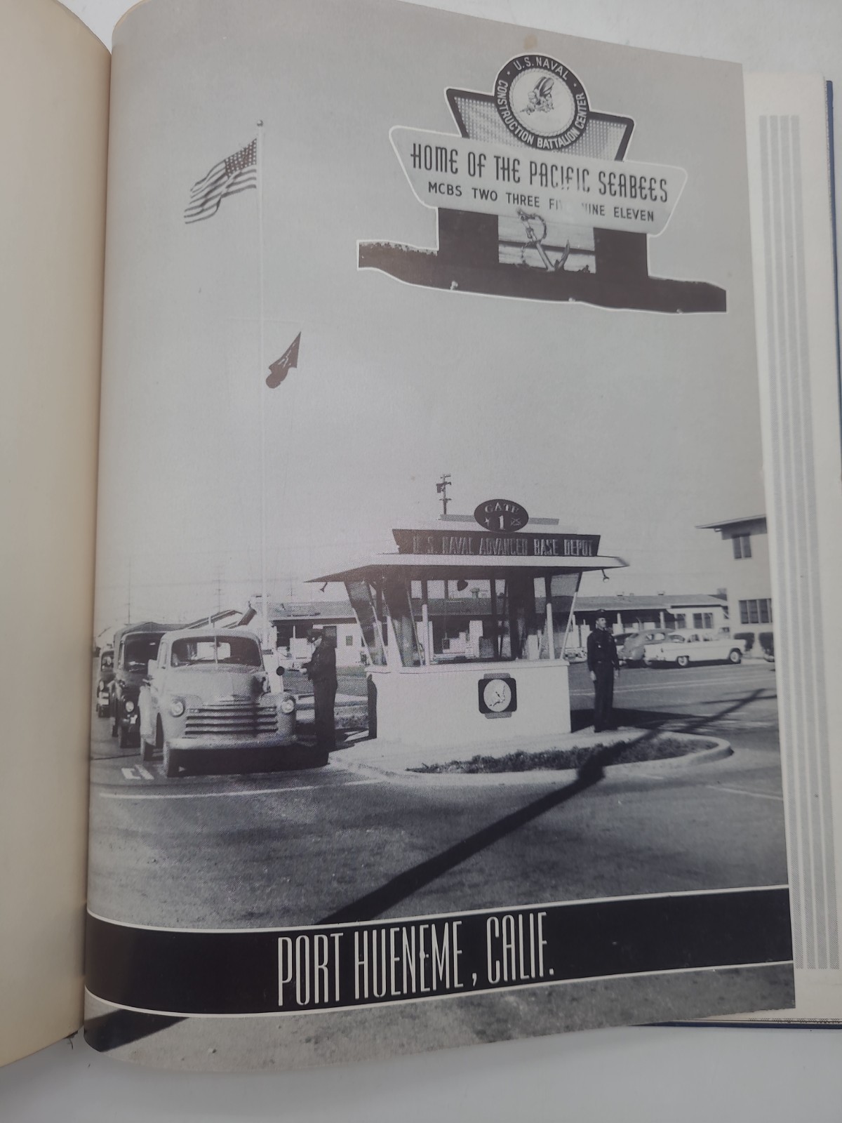 U.S. Naval Construction Battalion Seabees 1953 Port Hueneme Yearbook