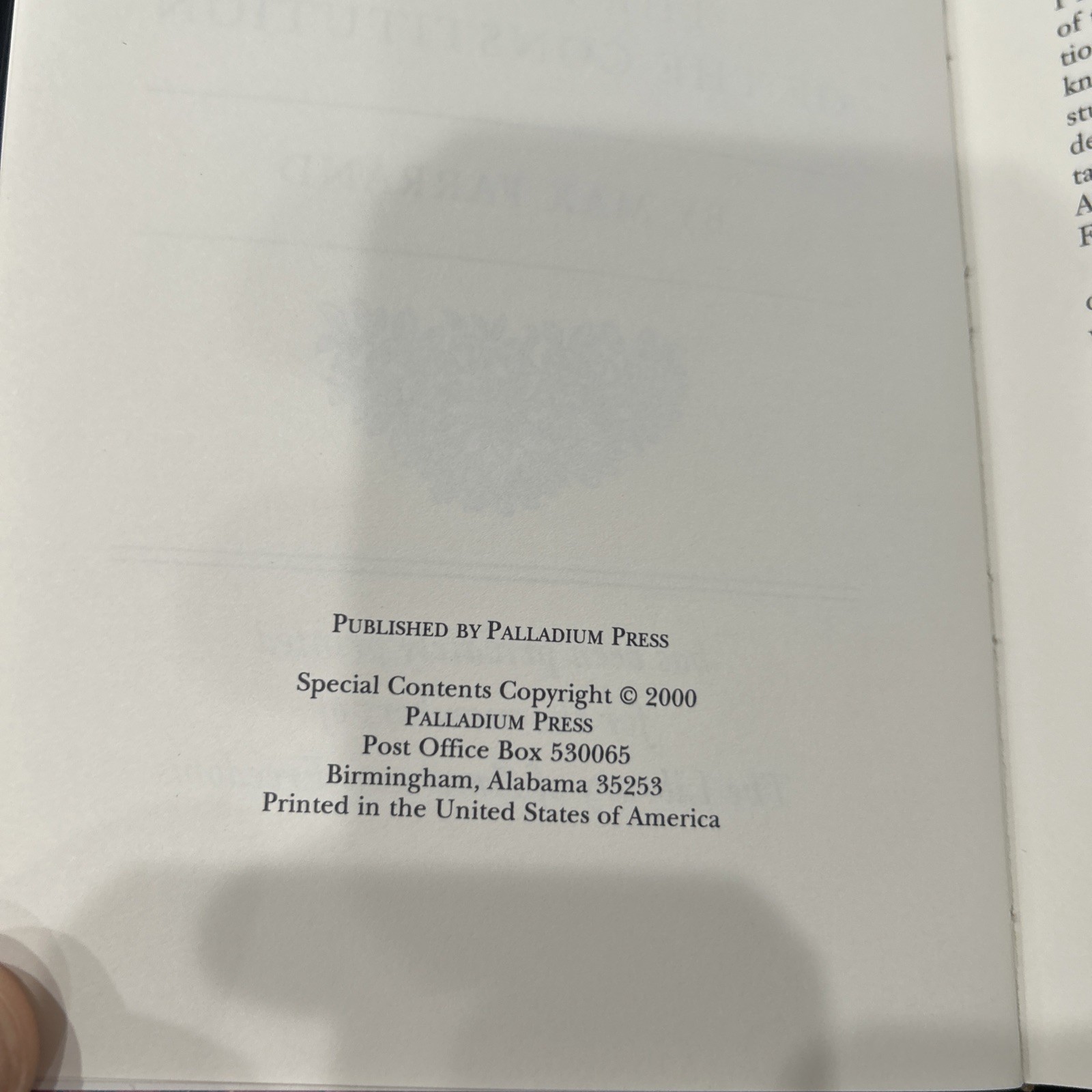 Farrand Framing & Fathers US Constitution Leather Book Library American Freedoms