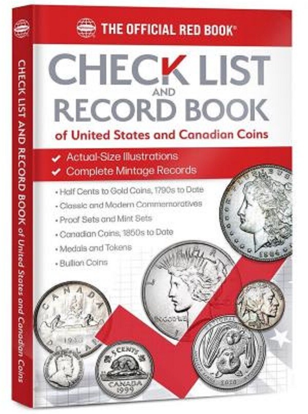 Official Red Book Check List & Record Book of United States & Canadian Coins 3rd