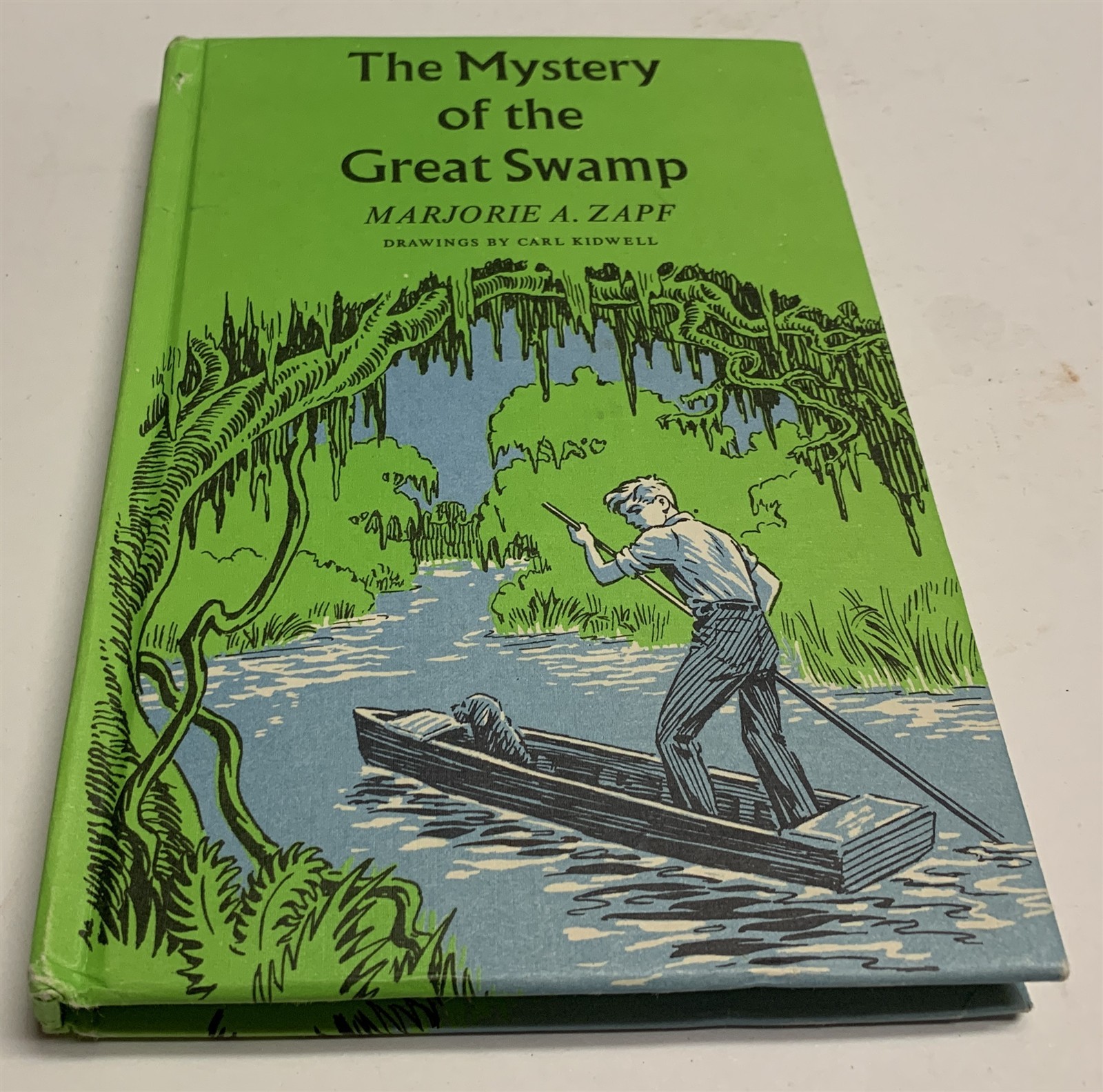 1967 The Mystery of the Great Swamp Marjorie Zapf Vtg Childrens Book