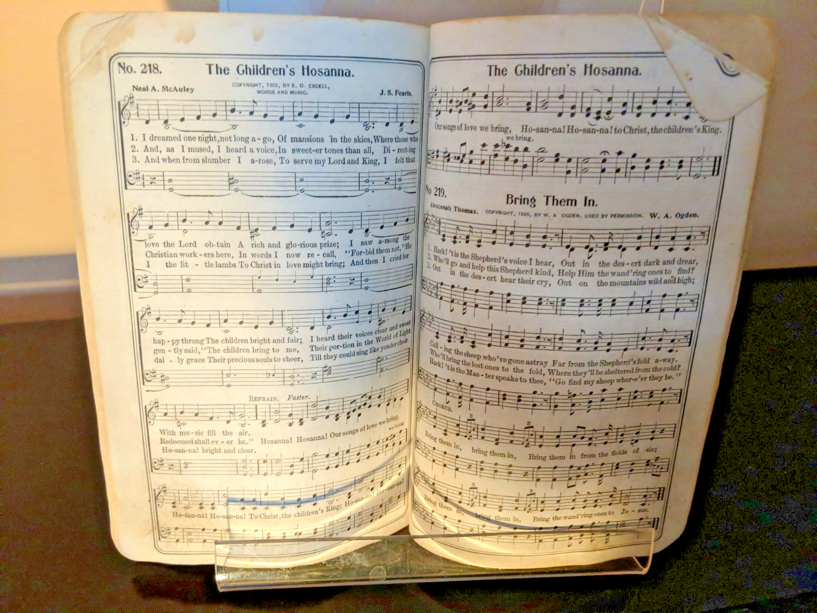 Antique Gospel Hymnal Lot 1876-1919 Gospel Hymns No.2 Seed Sower Kingdom Songs