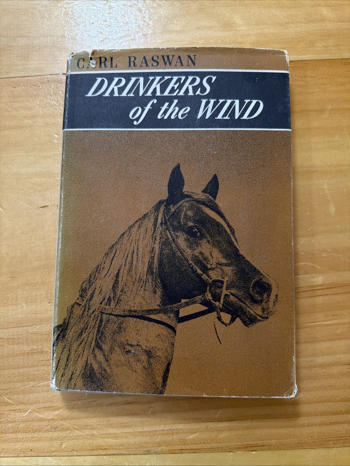 Drinkers of the Wind, Carl Raswan, 1942 Sixth Printing 1971, HC/DJ