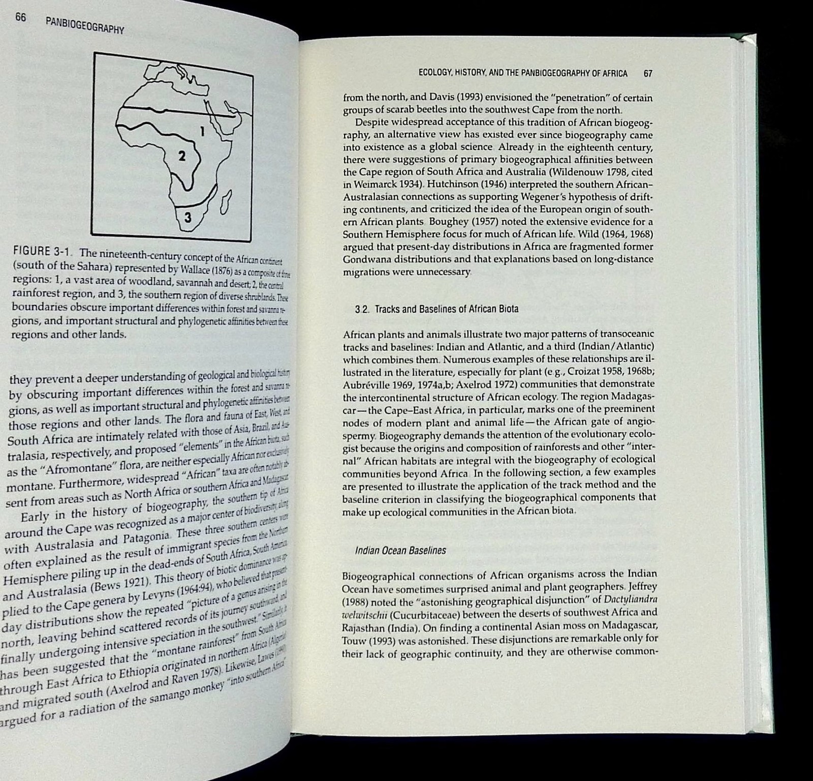 Robin C Craw / Panbiogeography Tracking the History of Life Inscribed Signed 1st