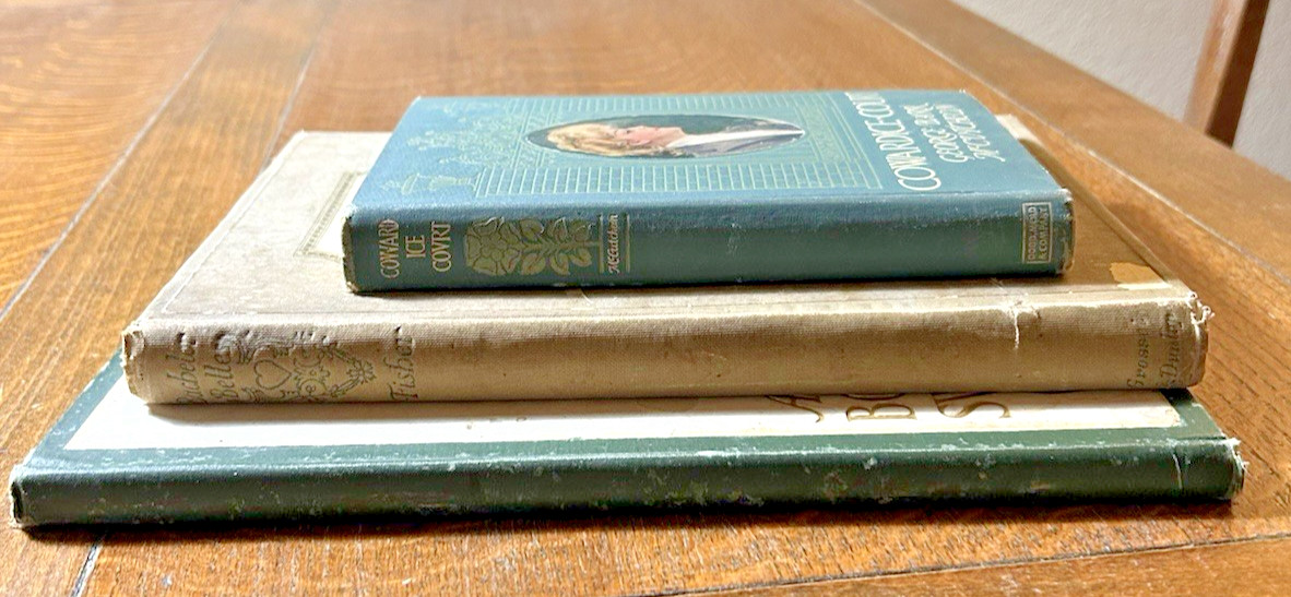 Antique Harrison Fisher Illustrated Book Lot Sweethearts Bachelor Belles Court