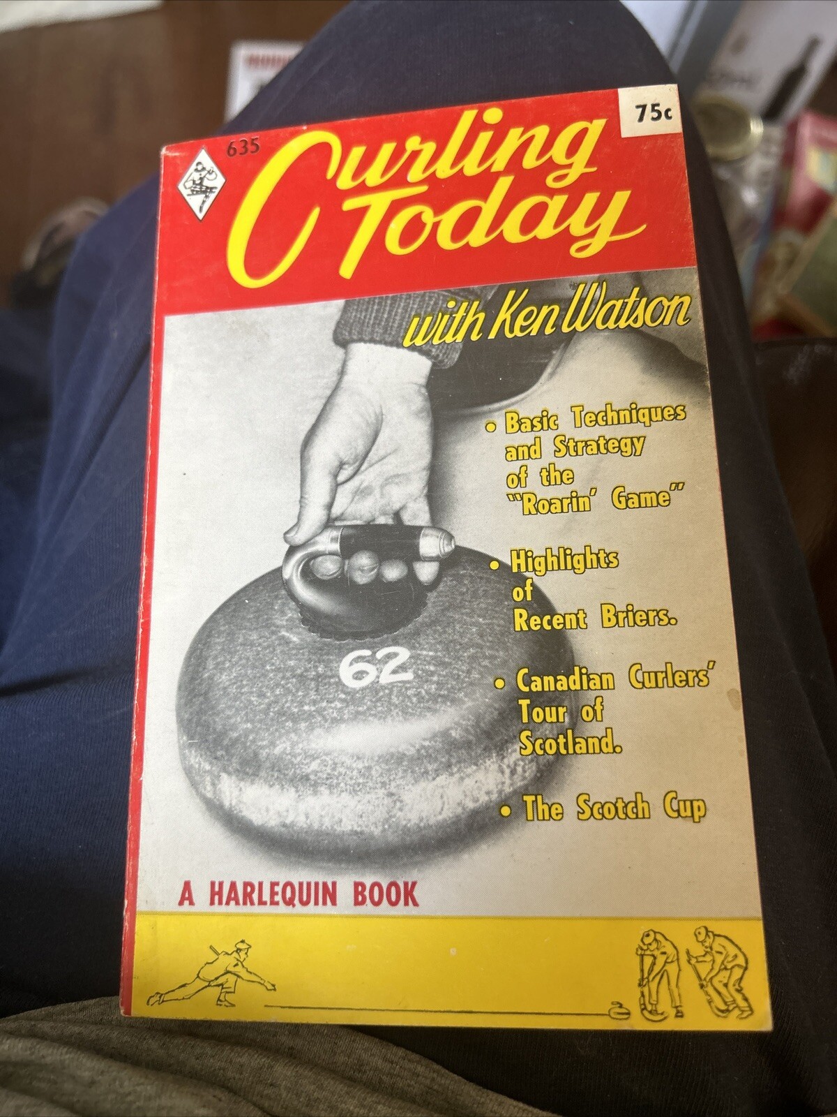 Curling Today Watson, Ken 1961 PAPERBACK VERY GOOD