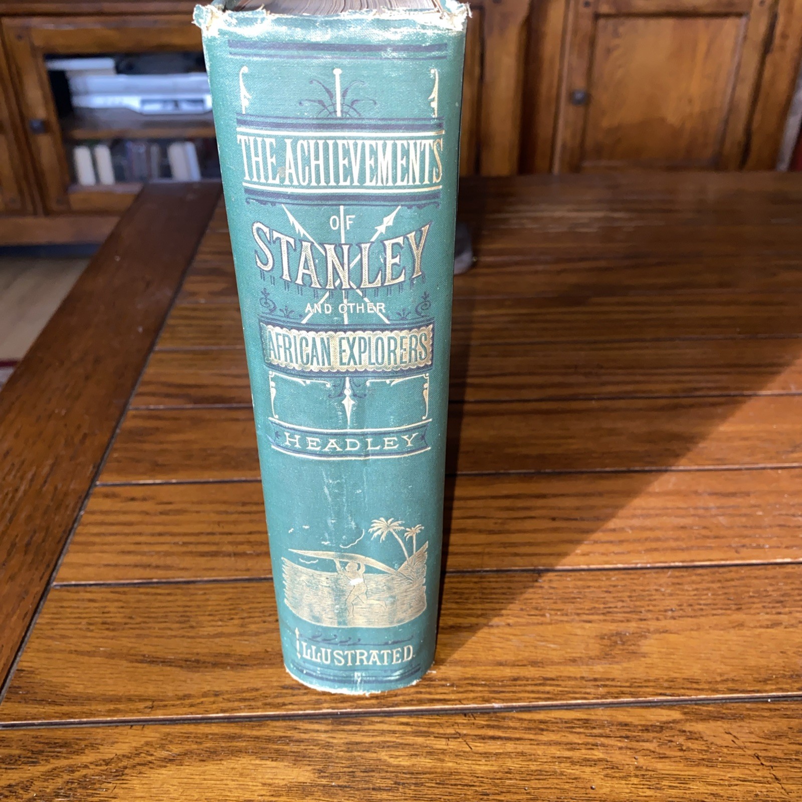 1878 The Achievements of Stanley & Other African Explorers First Ed W/ Map HC