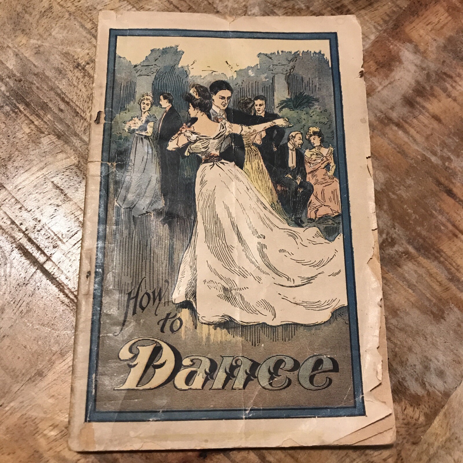 1902 How To Dance FRANK TOUSEY Color Cover Paperback Story Instructional