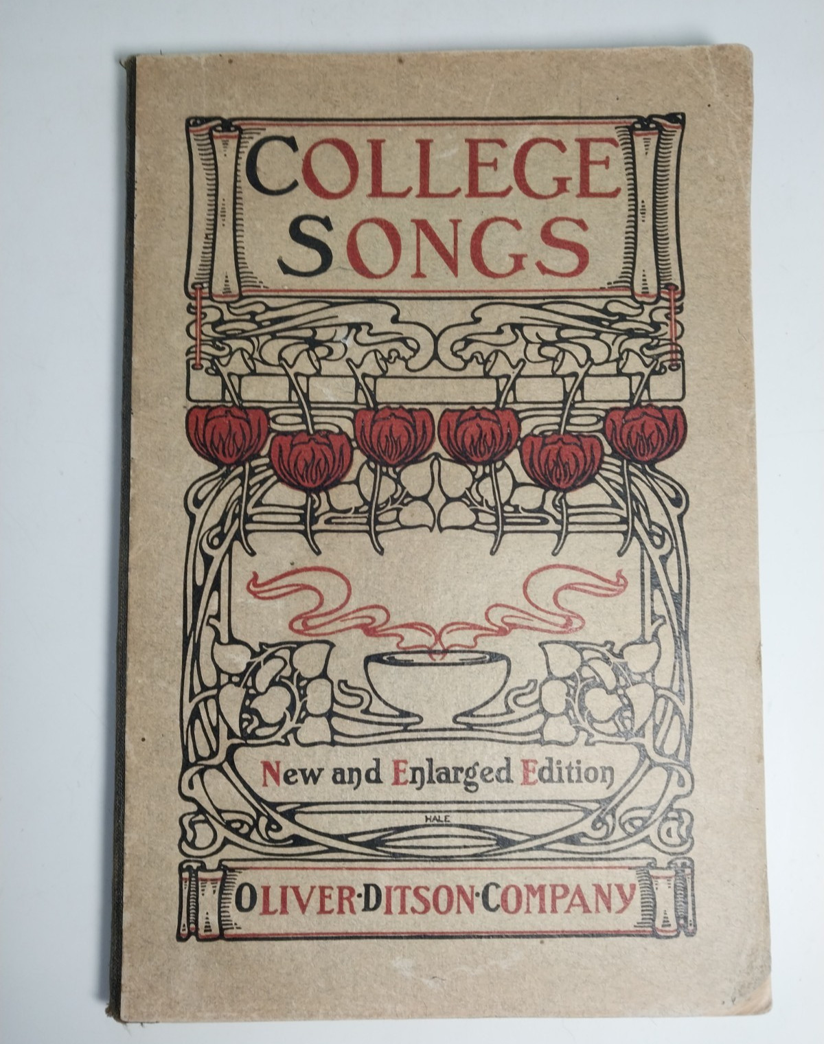 Antique 1913 College Songs by Henry Randall Waite PB Oliver Ditson Company