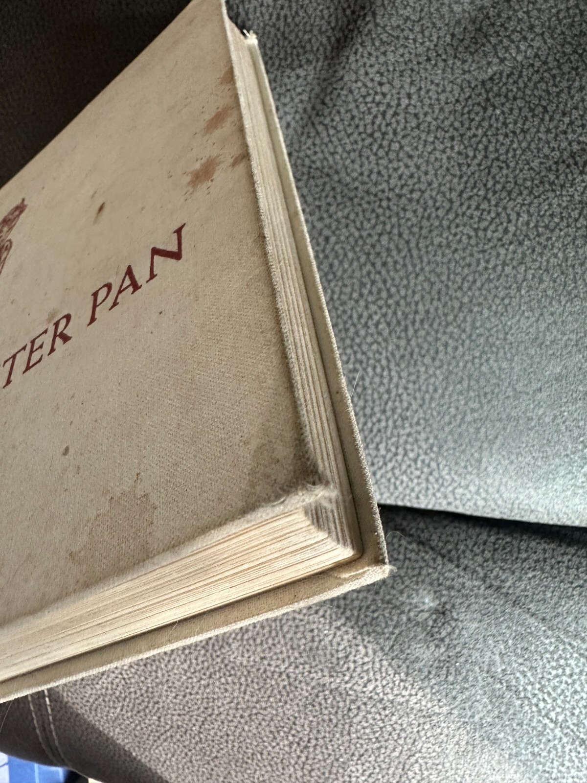 The Willow Leaf Library „Peter Pan“ By J.M. Barrie Hardcover