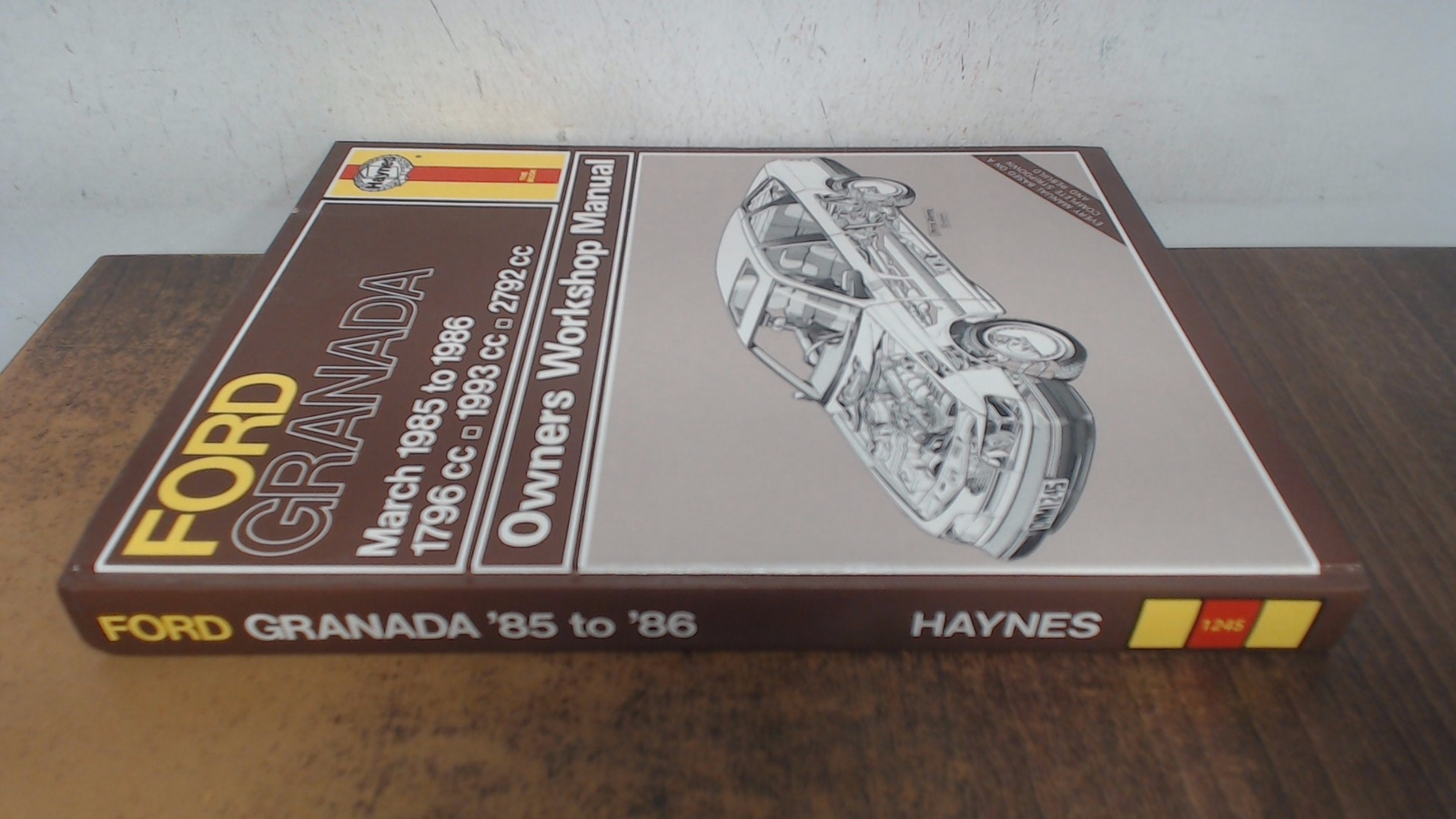 Ford Granada 1985-86 Owners Workshop Manual, Minter, Matthew, J H