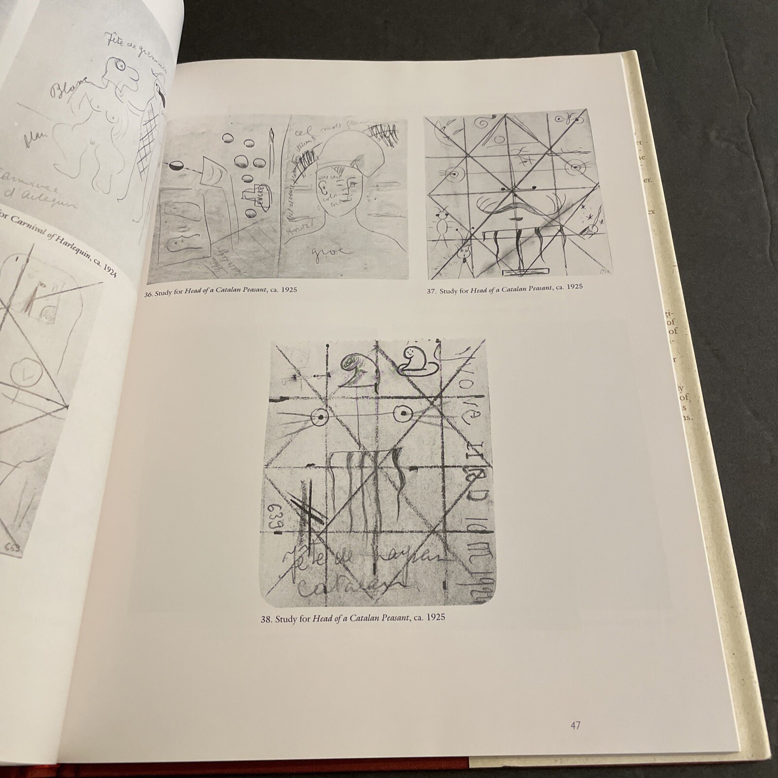 Art History: The Captured Imagination – Drawings by Joan Miró / 1987 1st Ed/ PGB