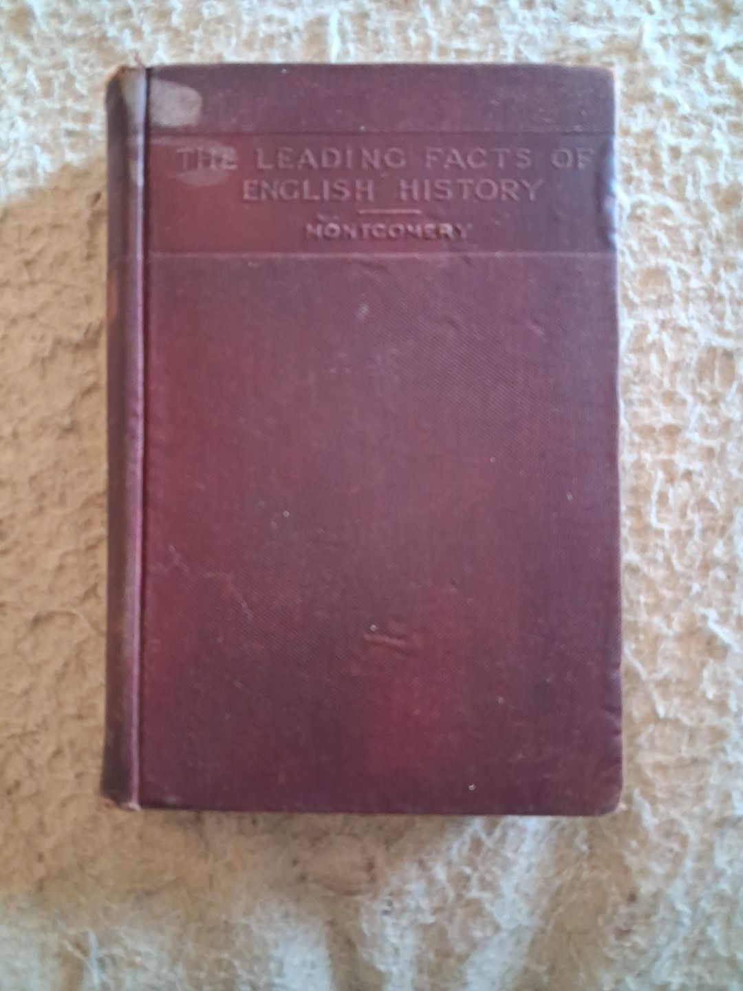 Antique Book 1901 The Leading Facts of American History D.H. Montgomery