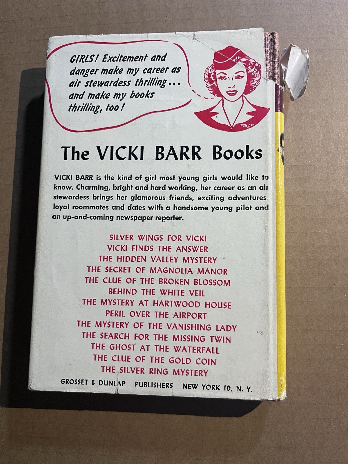 LOT OF 6 vintage CHERRY AMES nurse series hardcover novels 4 with dust jackets