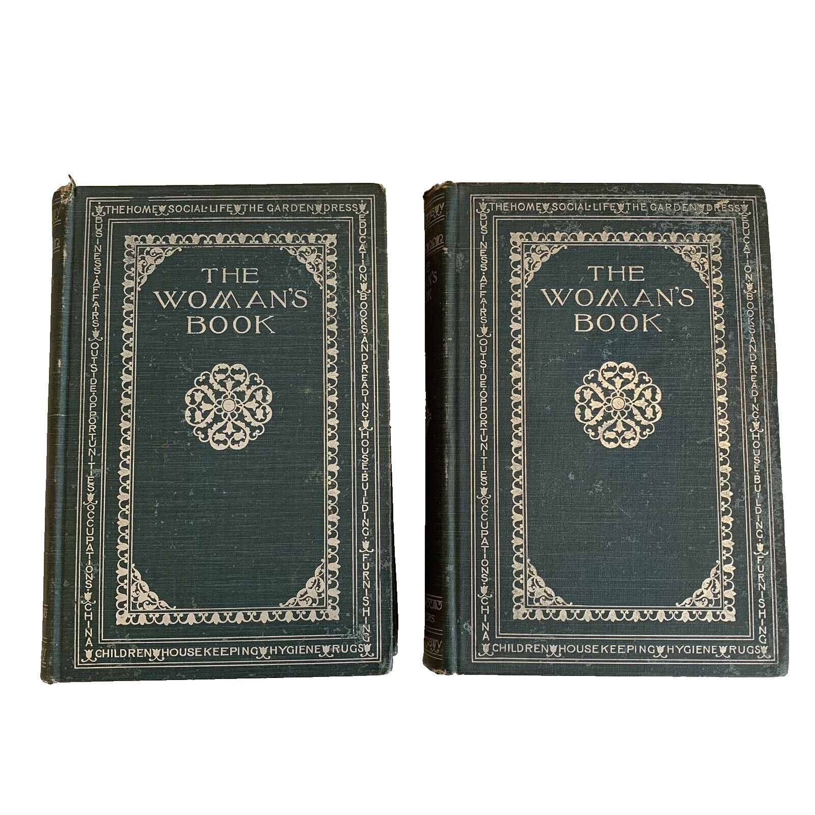 The Woman’s Book Advice Instruction Volumes 1 and 2 Scribners 1894 Americana