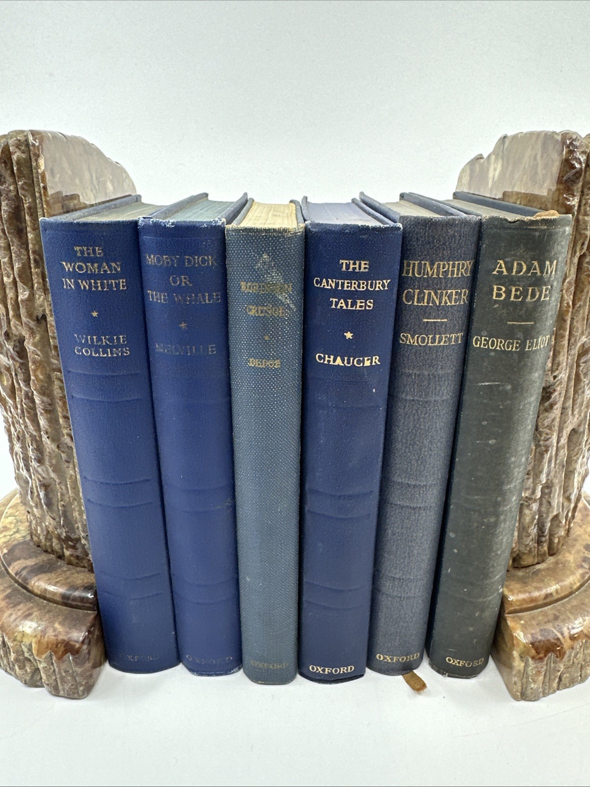 Oxford World’s Classics Lot Eliot Melville Crusoe Mini HC Set (W206)