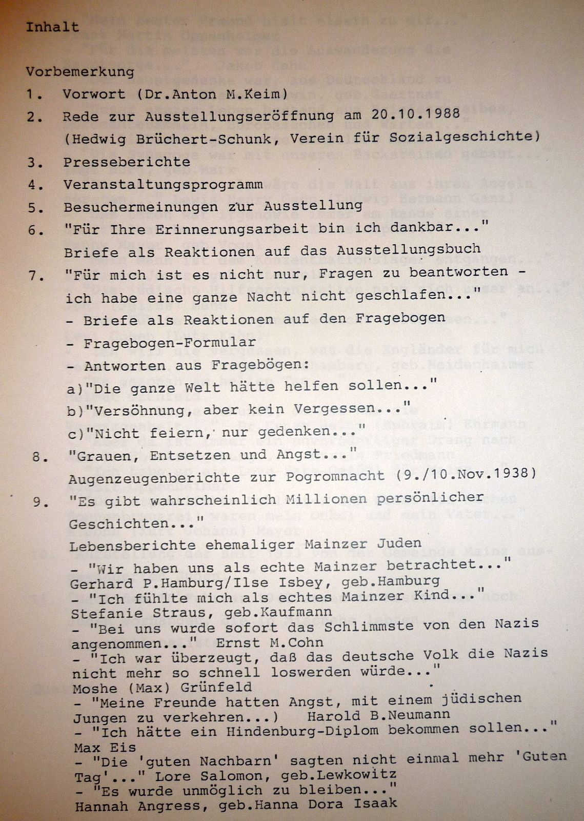 Mainz Jewish Community History Documentation Volume. Germany Holocaust. Judaica