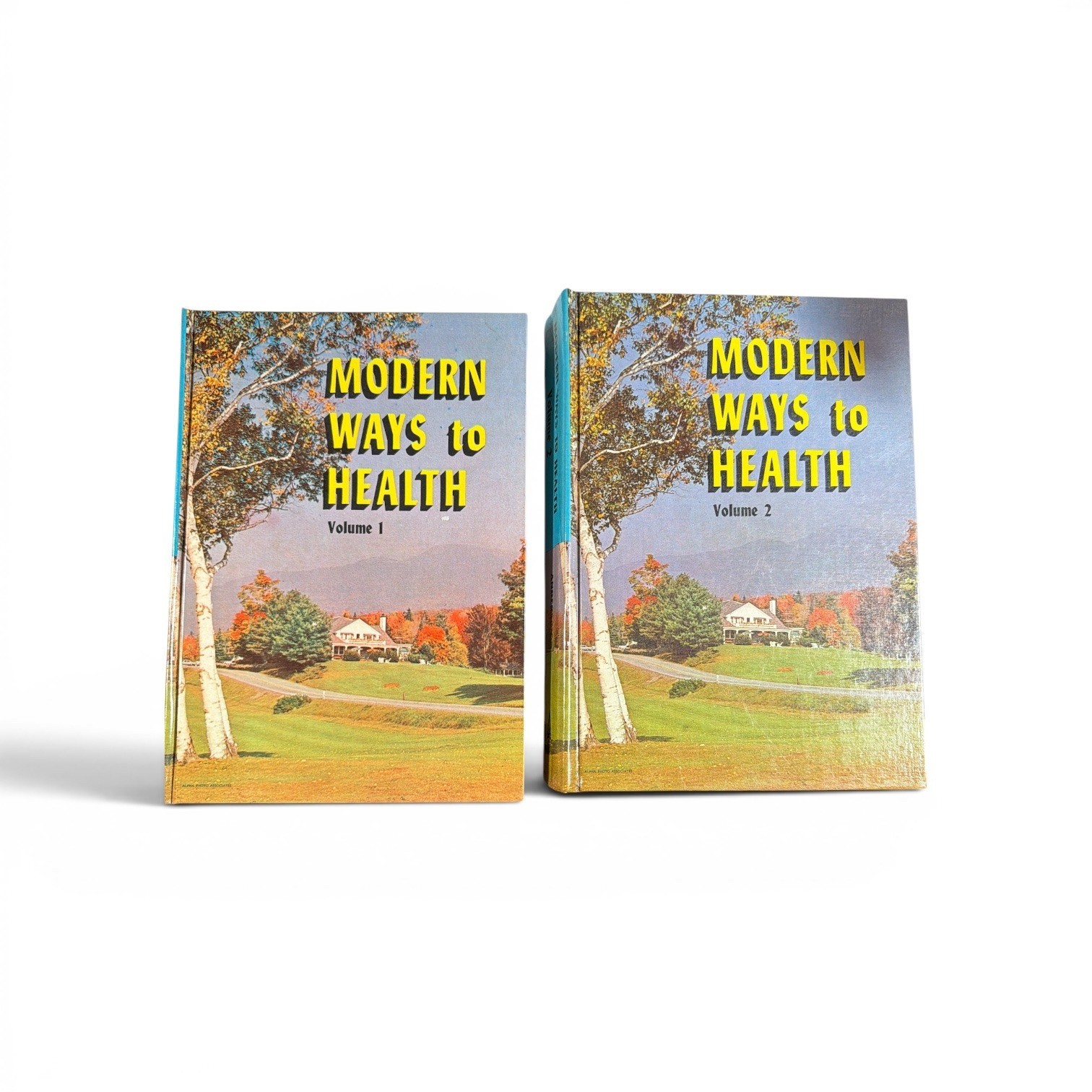 Modern Ways to Health Vol 1 & 2 Clifford R Anderson MD 1966 Revised Editions SDA
