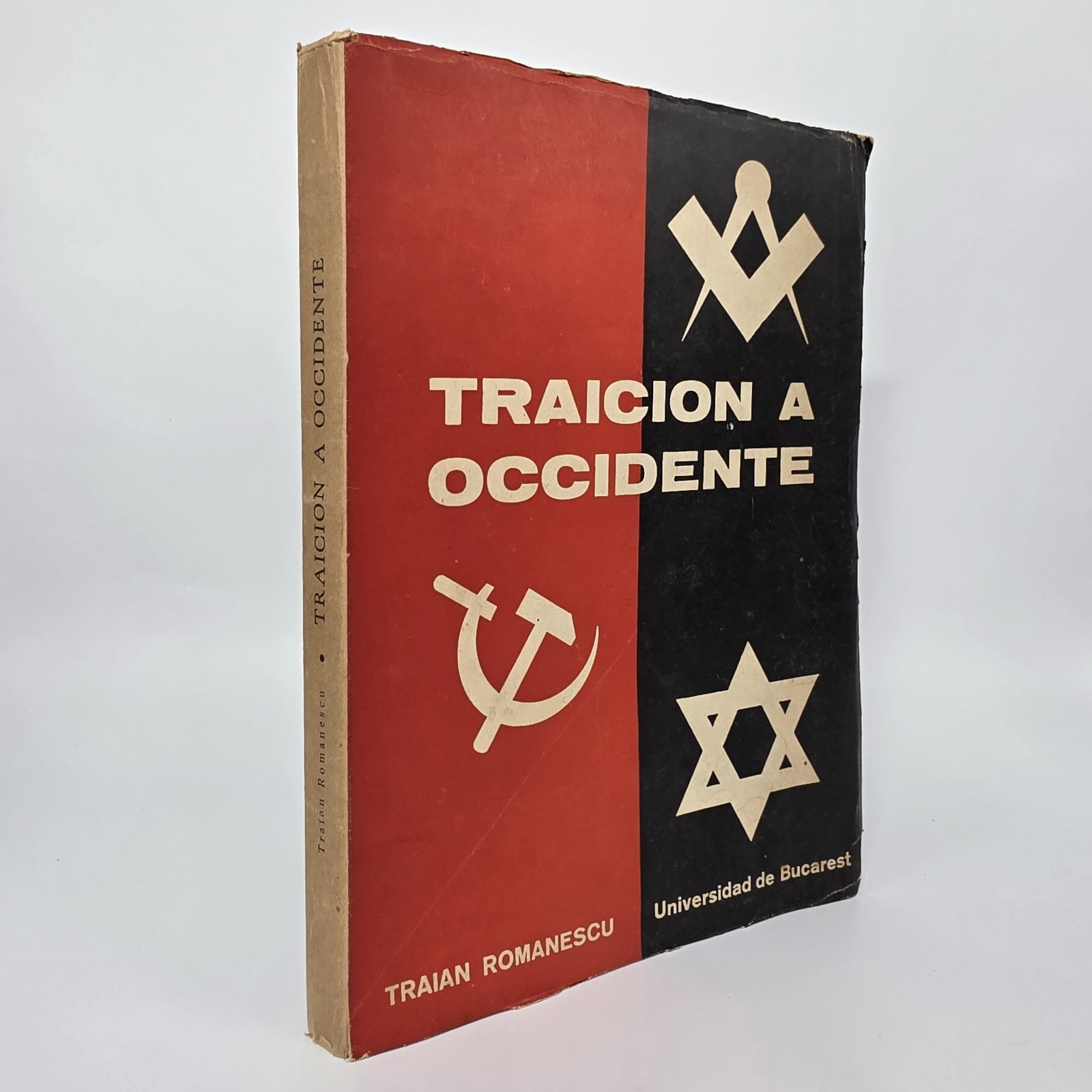 Traicion a Occidente Traian Romanescu 1961 2nd Ed Anti-Communist Antisemitic