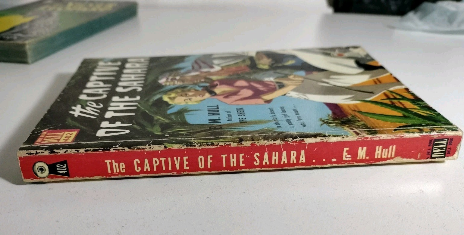 2 Dell Mapback lot The Silver Leopard, Captive Of The Sahara Vintage Mystery PB
