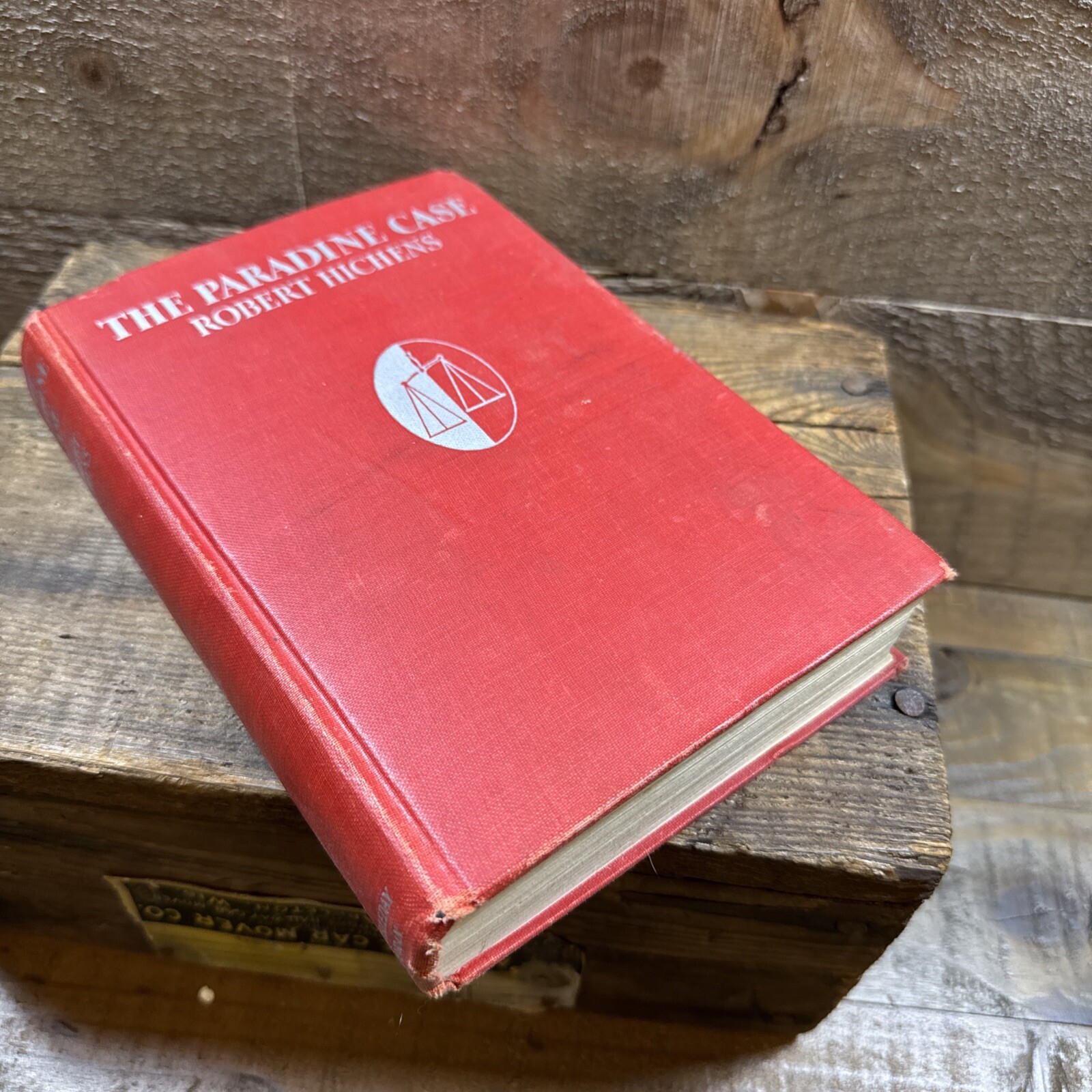 VTG THE PARADINE CASE by Robert Hichens. Doubleday, Doran & Co. 1934 Classic.