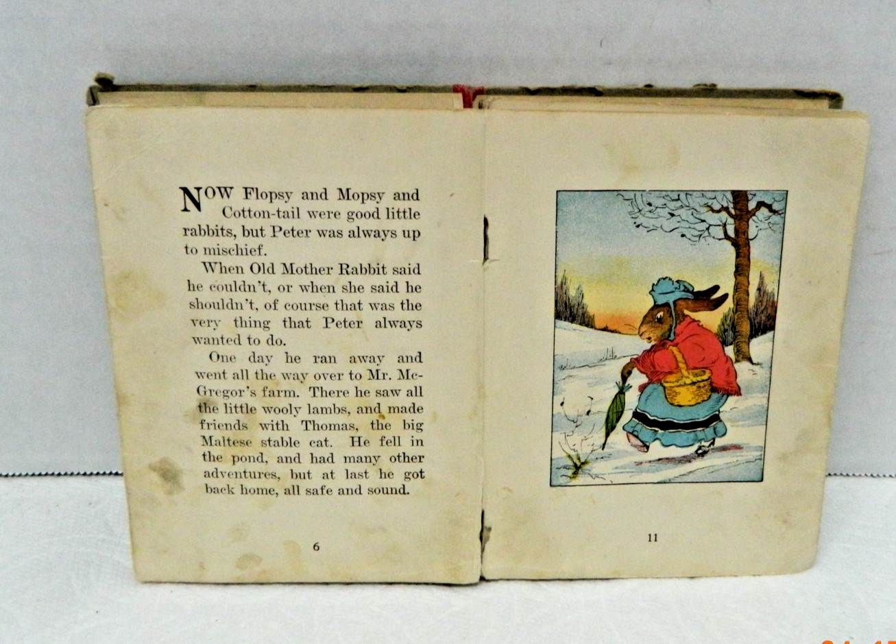 Rare 1917 First Ed. ‚Peter Rabbit’s Christmas‘ by Duff Graham