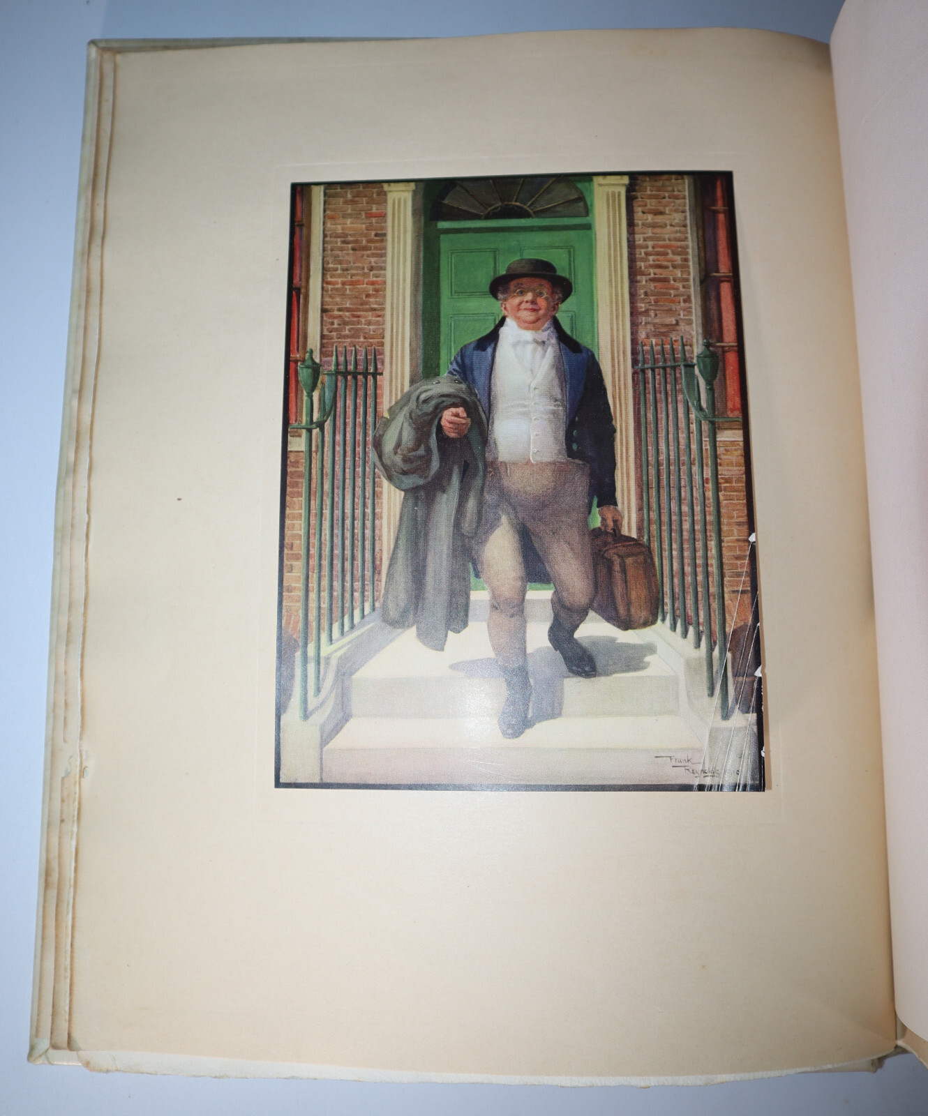 1910 Mr Pickwick from Pickwick Papers Illustrated SIGNED Frank Reynolds Ltd Ed