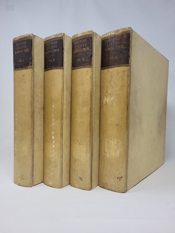 Georg Wilhelm Freytag / Lexicon Arabico-Latinum Praesertim Ex Djeuharii 1st 1830