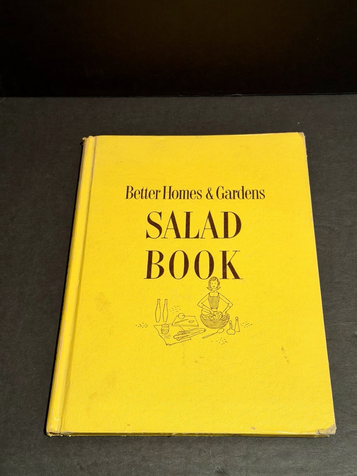 Better Homes & Gardens Salad Cook Book Vintage Recipes 1958 Mid Century Pictures