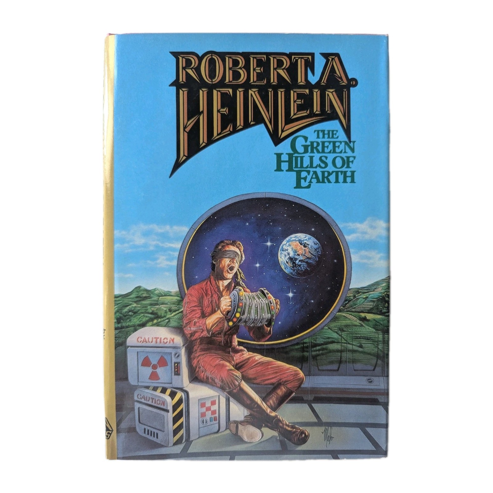 The Green Hills of Earth by Robert A Heinlein VTG Classic Sci Fi Book Club MINT