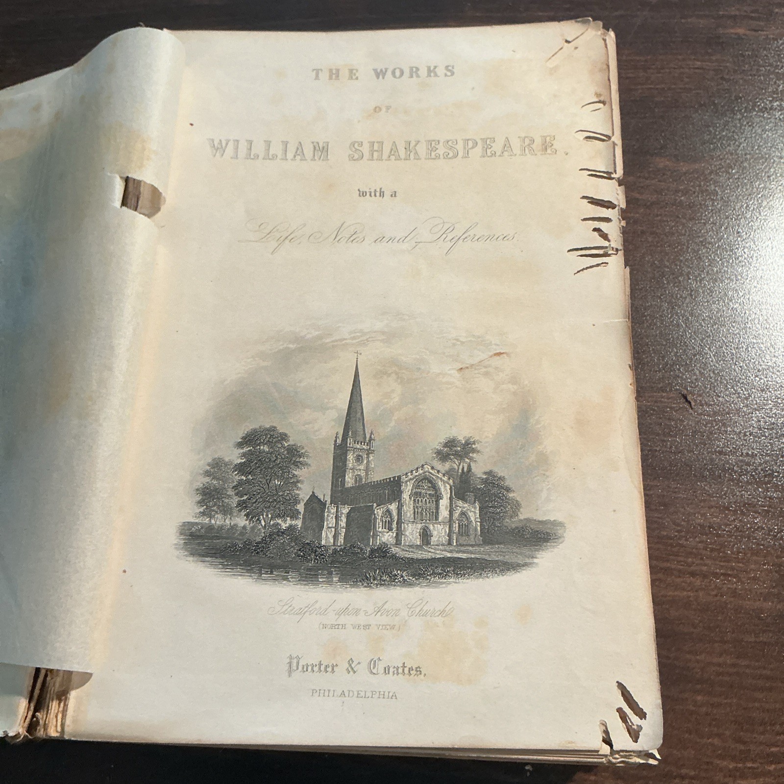 SHAKESPEARES COMPLETE WORKS,1876,Edited George Long Duyckinck,Illustrated