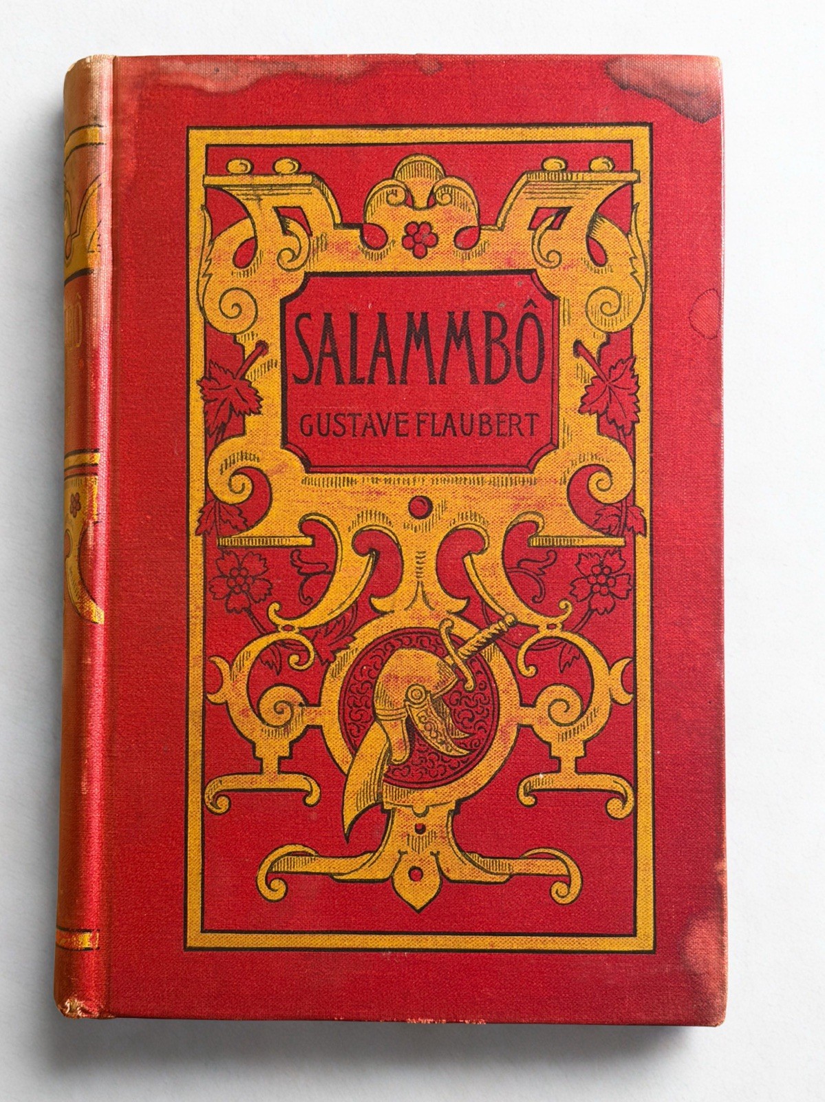 c1890 Salammbo Flaubert Sheldon Illustrated Victorian HC John W Lovell