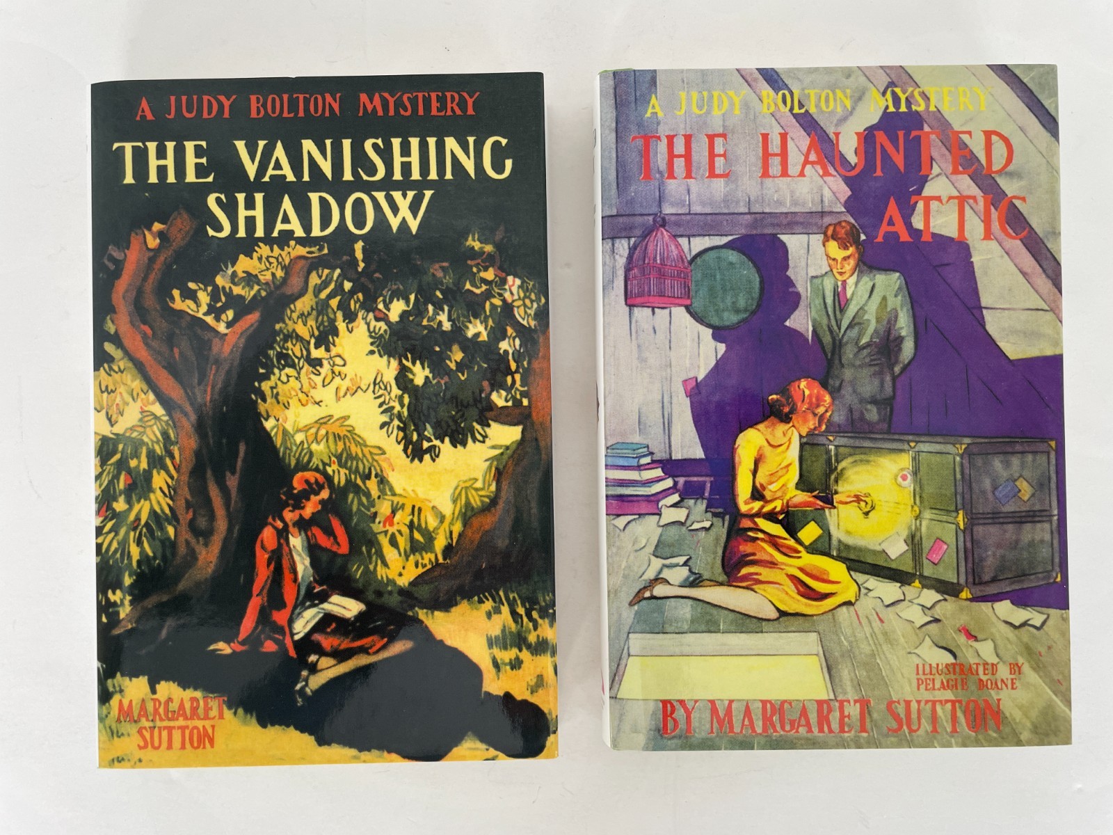 APPLEWOOD BOOKS FACSIMILE EDS. JUDY BOLTON #1,2- VANISHING SHADOW, HAUNTED ATTIC