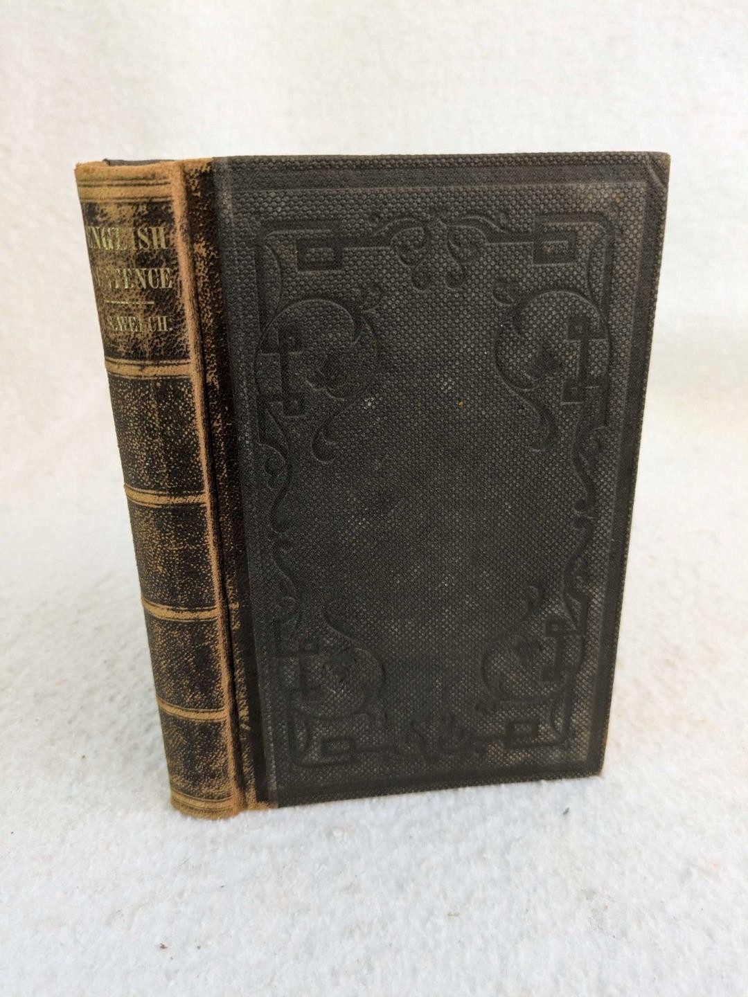 A. S. Welch ANALYSIS OF THE ENGLISH LANGUAGE 1862 A. S. Barnes & Burr, NY