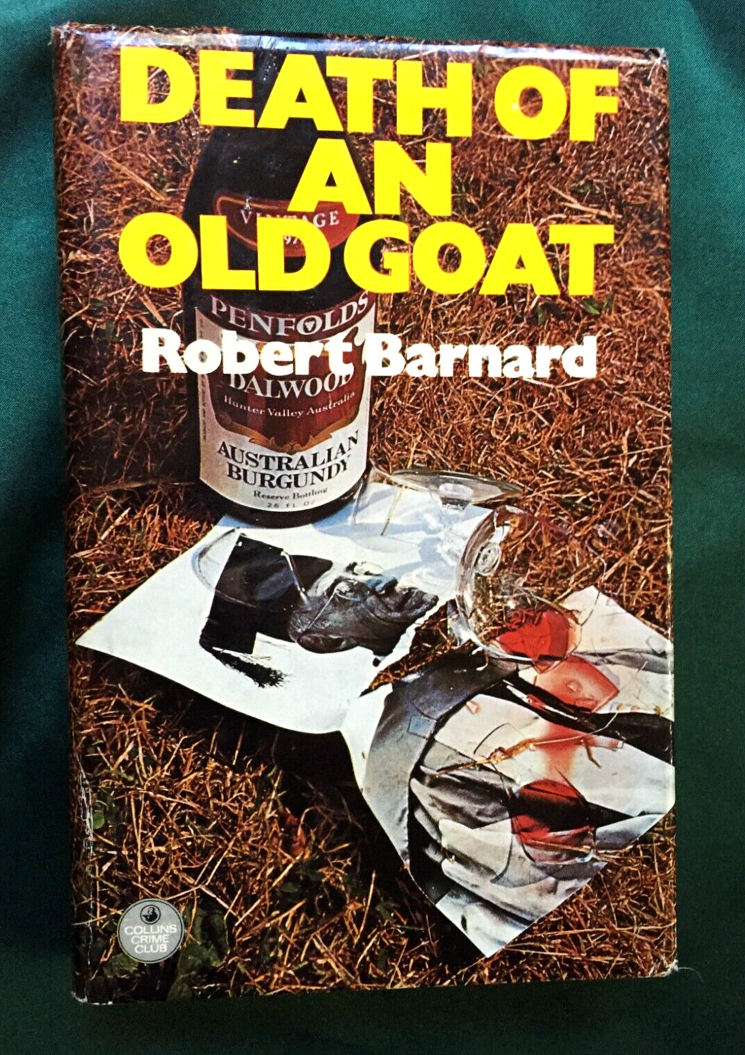 ROBERT BARNARD – 1st Mystery, Rare UK 1st Edition – DEATH OF AN OLD GOAT