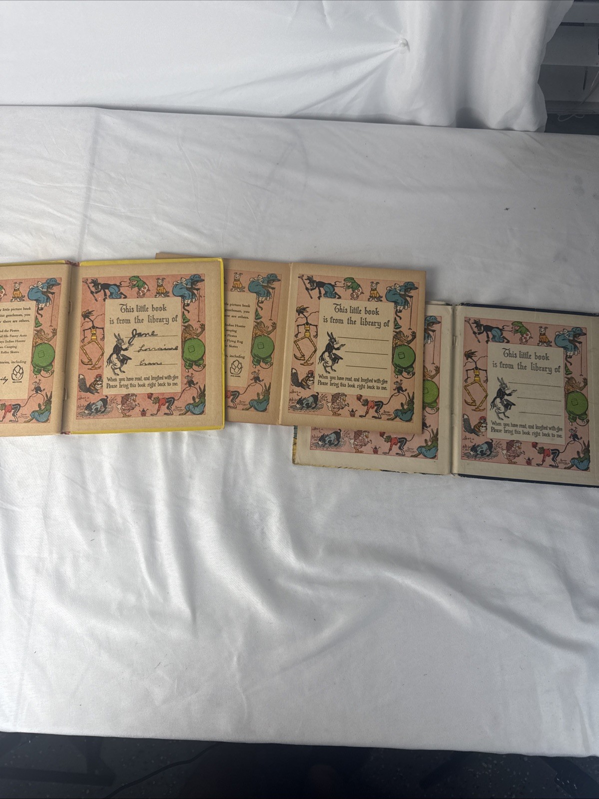 Uncle Wiggily Books 1930’s Whitman Publishing Co. Howard R. Garis Lot of 3