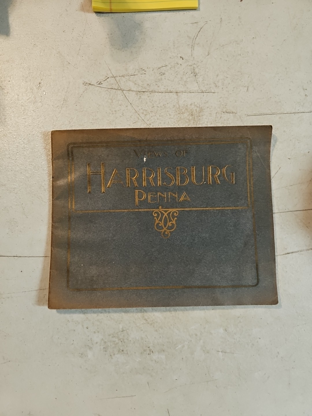 Antique 1904 Views Of Harrisburg Pennsylvania Paperback Book. Some Water Damage