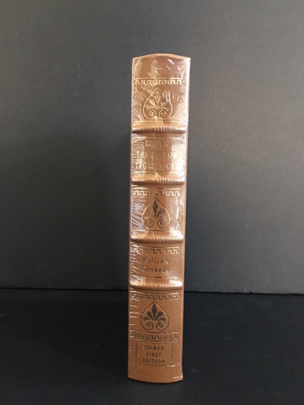 Easton Press Riding the Yellow Trolley Car William Kennedy 1st ed Signed Sealed