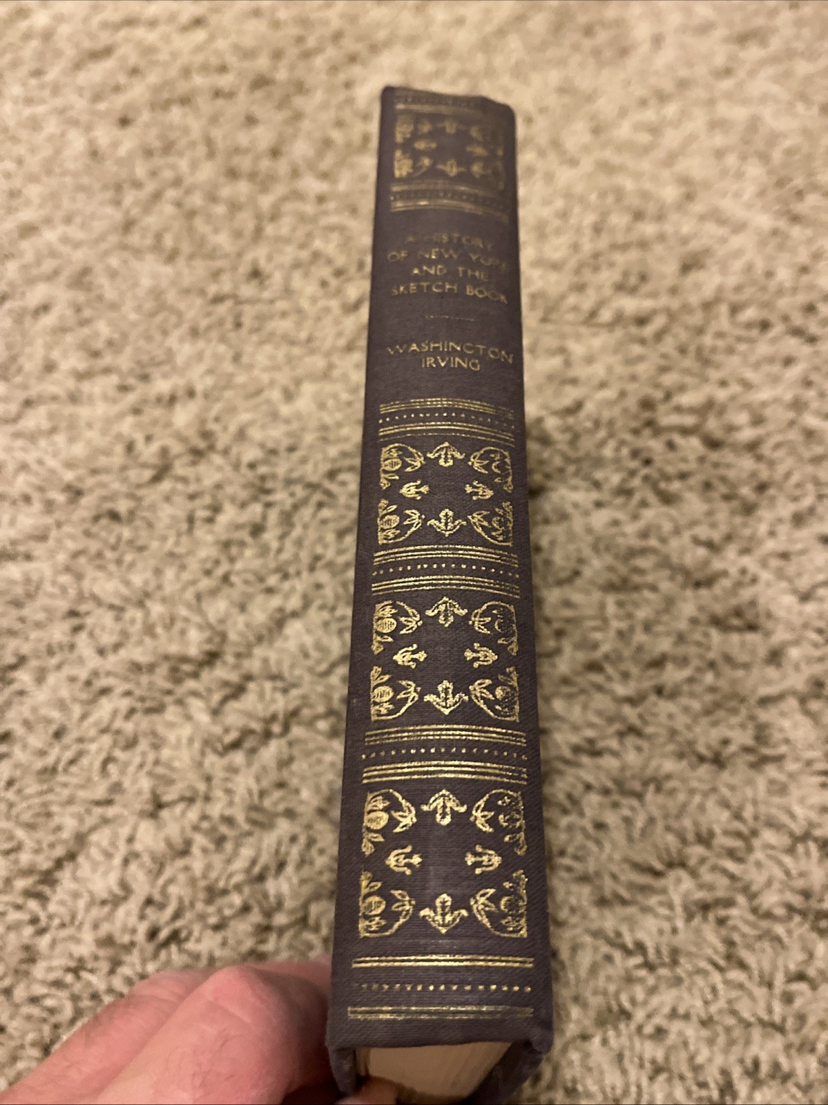A History of New York and The Sketch Book by Washington Irving Book League