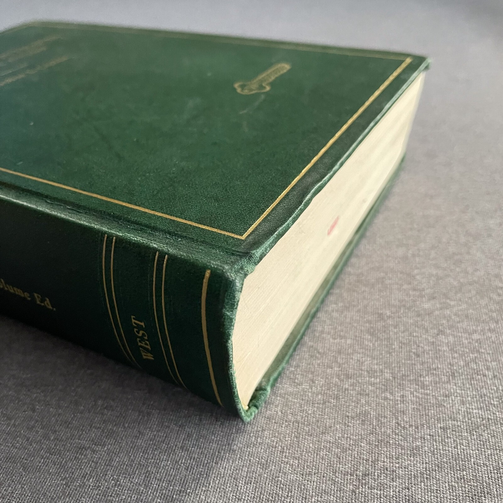 Corbin on Contracts – One Volume Ed, by Arthur Corbin, West Publishing, 1952, HC